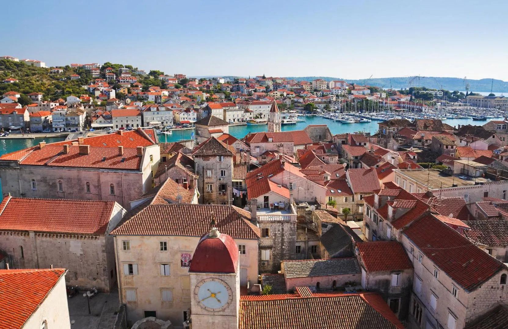 Apartment In Okrug Gornji With Sea View, Balcony, Air Conditioning, Wifi 5134-6 Trogir 0*,  Chorvatsko
